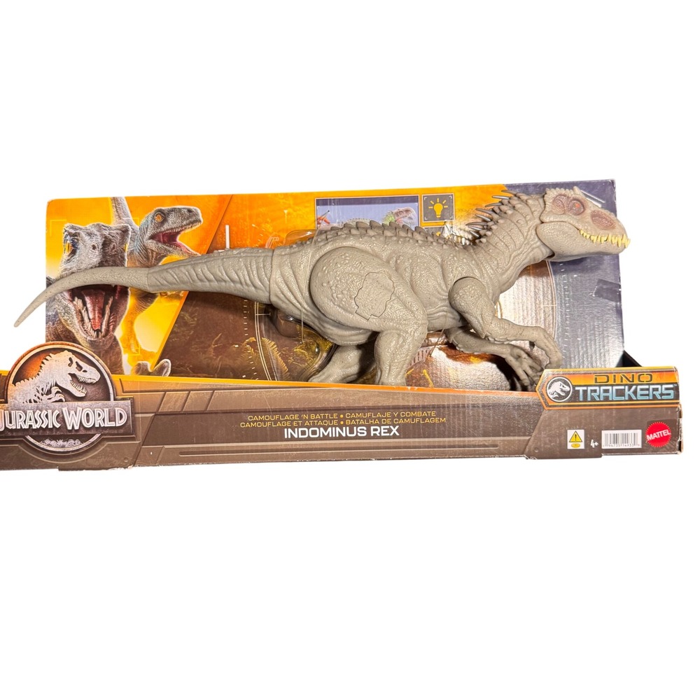 Mattel Jurassic World Dino Trackers Indominus Rex Toy Unisex OS